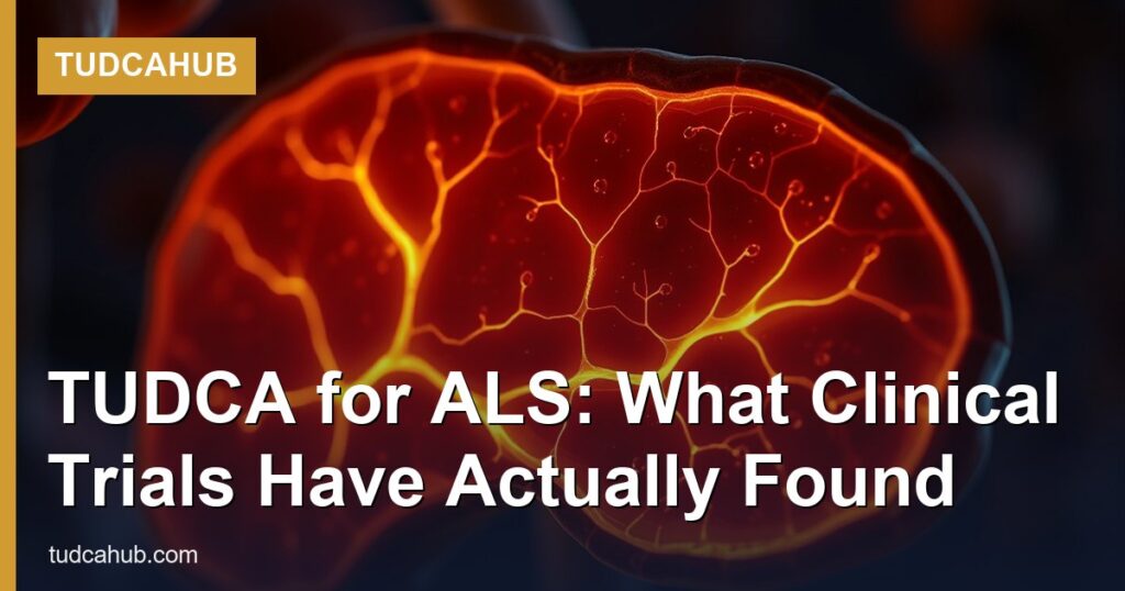 TUDCA for ALS: What Clinical Trials Have Actually Found - TUDCAHub