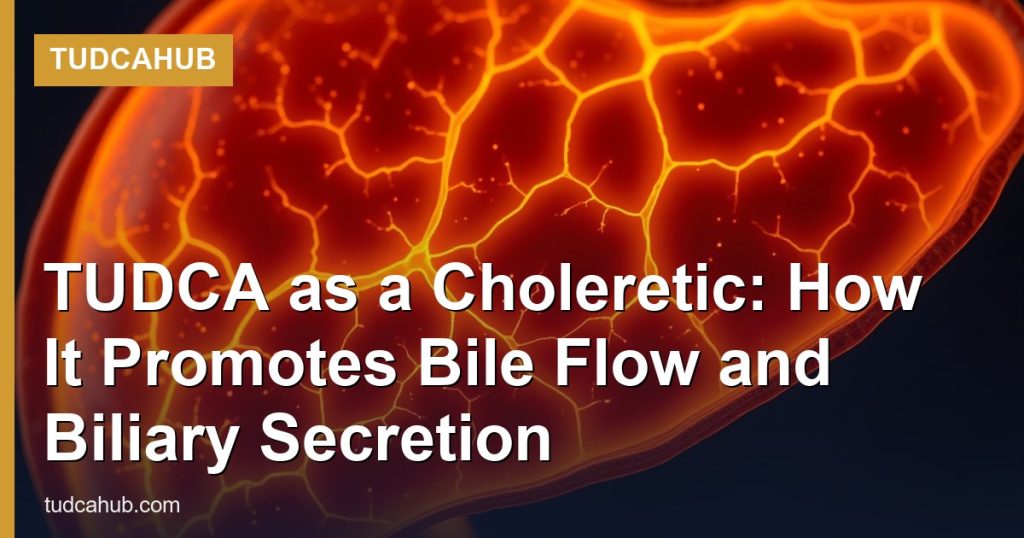 TUDCA as a Choleretic: How It Promotes Bile Flow and Biliary Secretion - TUDCAHub
