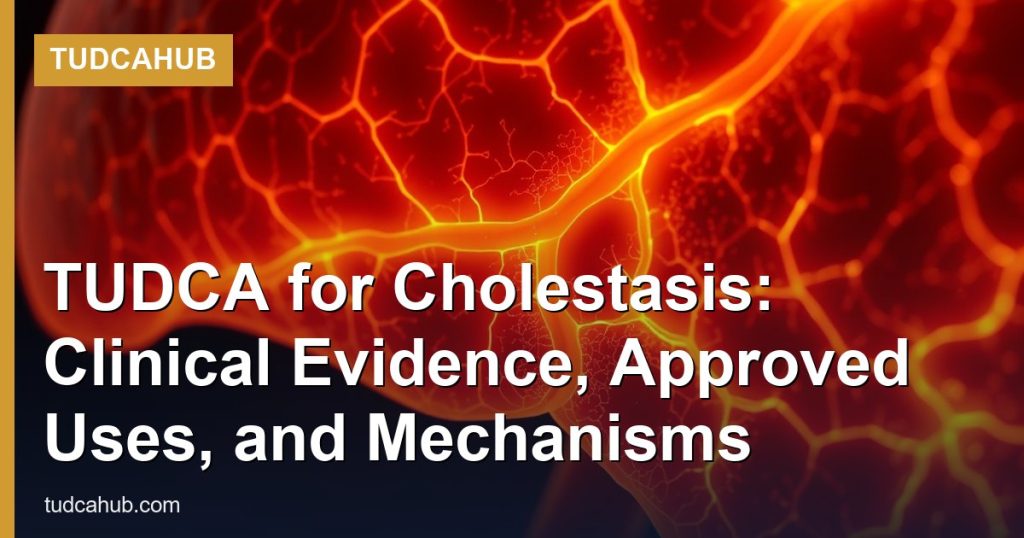 TUDCA for Cholestasis: Clinical Evidence, Approved Uses, and Mechanisms - TUDCAHub