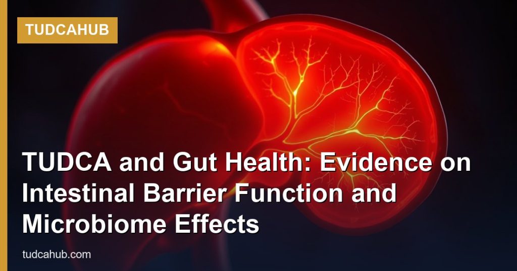 TUDCA and Gut Health: Evidence on Intestinal Barrier Function and Microbiome Effects - TUDCAHub
