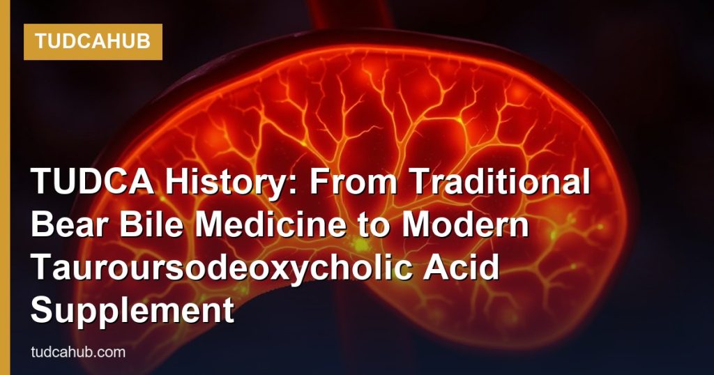 TUDCA History: From Traditional Bear Bile Medicine to Modern Tauroursodeoxycholic Acid Supplement - TUDCAHub