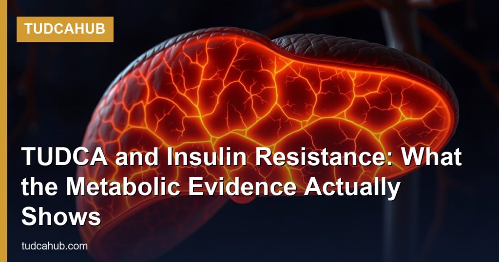 TUDCA and Insulin Resistance: What the Metabolic Evidence Actually Shows - TUDCAHub