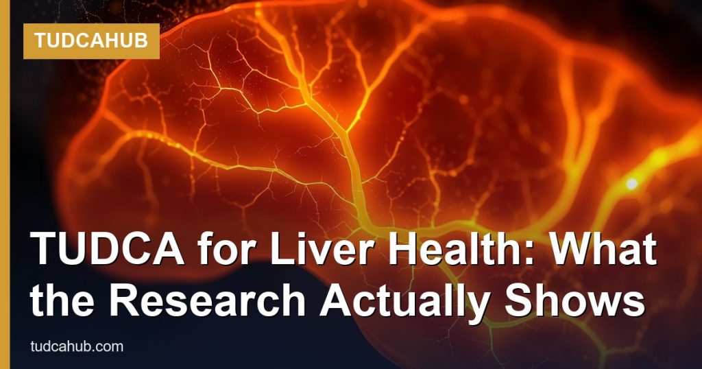 TUDCA for Liver Health: What the Research Actually Shows - TUDCAHub