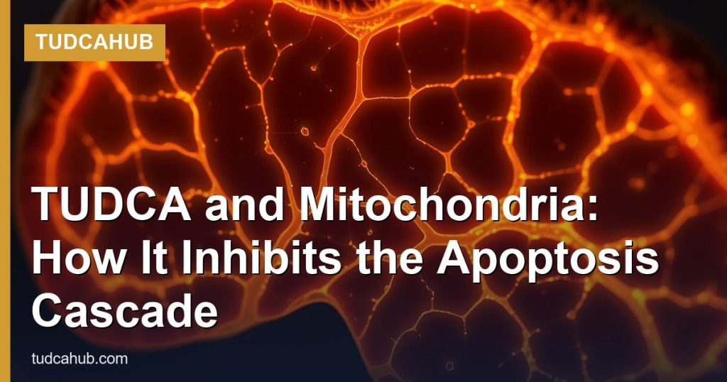 TUDCA and Mitochondria: How It Inhibits the Apoptosis Cascade - TUDCAHub