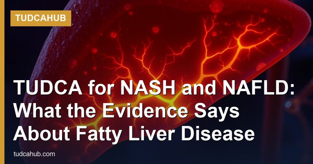 TUDCA for NASH and NAFLD: What the Evidence Says About Fatty Liver Disease - TUDCAHub