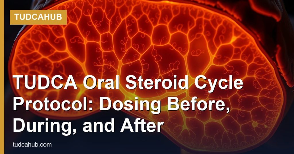 TUDCA Oral Steroid Cycle Protocol: Dosing Before, During, and After - TUDCAHub
