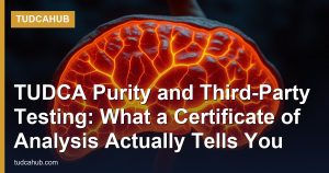 TUDCA Purity and Third-Party Testing: What a Certificate of Analysis Actually Tells You