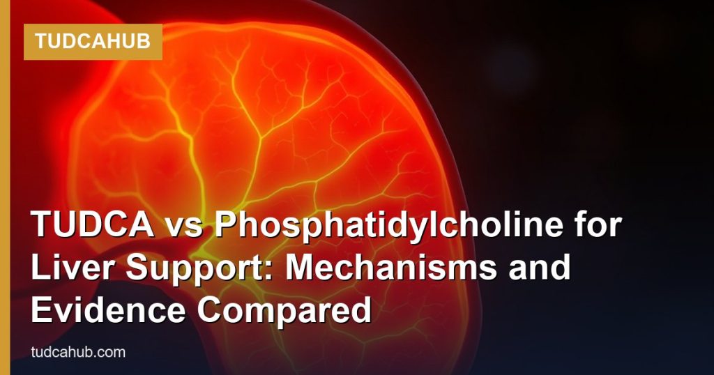 TUDCA vs Phosphatidylcholine for Liver Support: Mechanisms and Evidence Compared - TUDCAHub