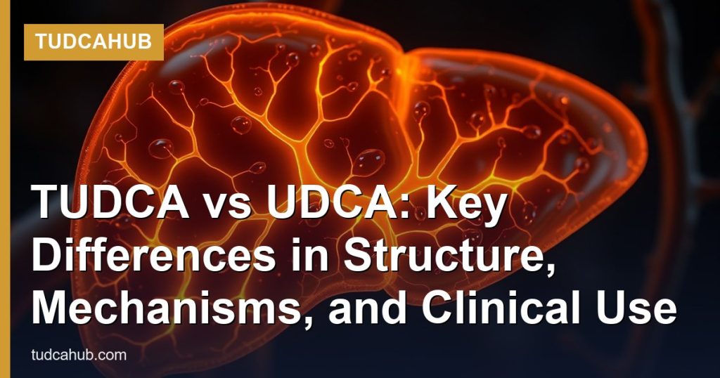 TUDCA vs UDCA: Key Differences in Structure, Mechanisms, and Clinical Use - TUDCAHub