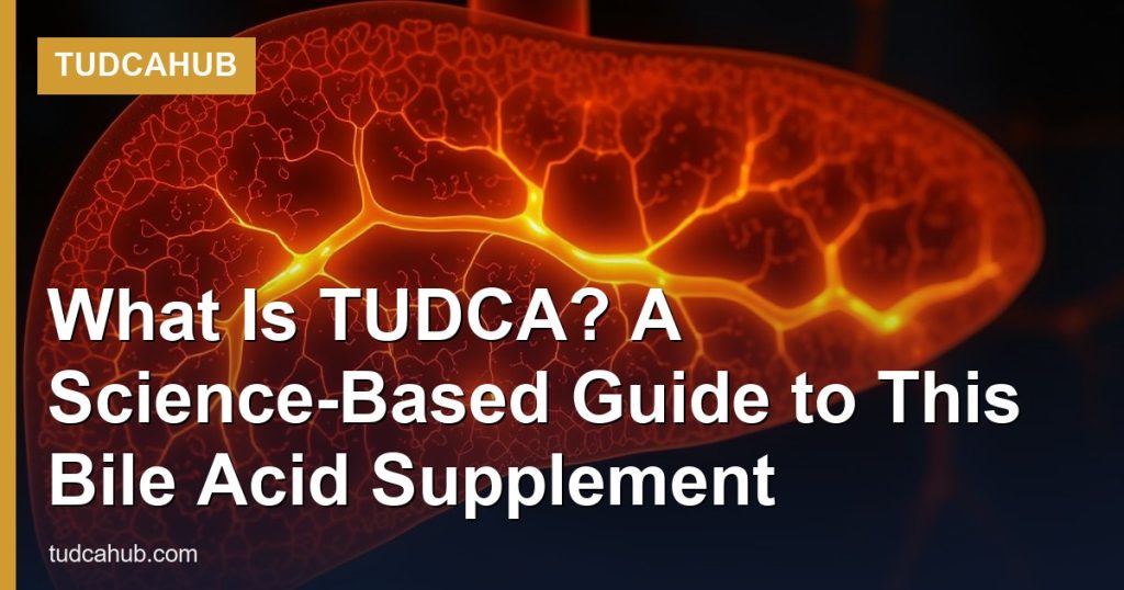 What Is TUDCA? A Science-Based Guide to This Bile Acid Supplement - TUDCAHub