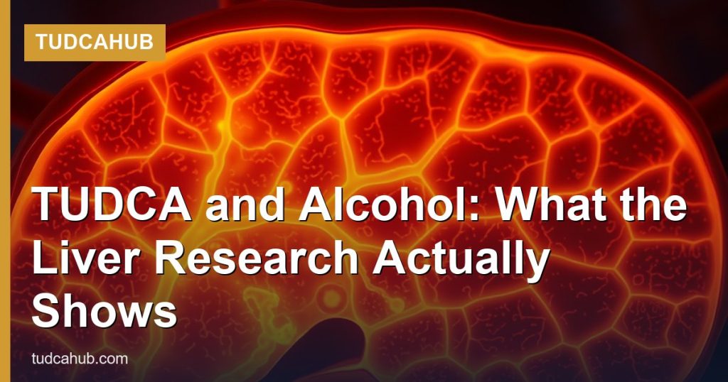 TUDCA and Alcohol: What the Liver Research Actually Shows - TUDCAHub