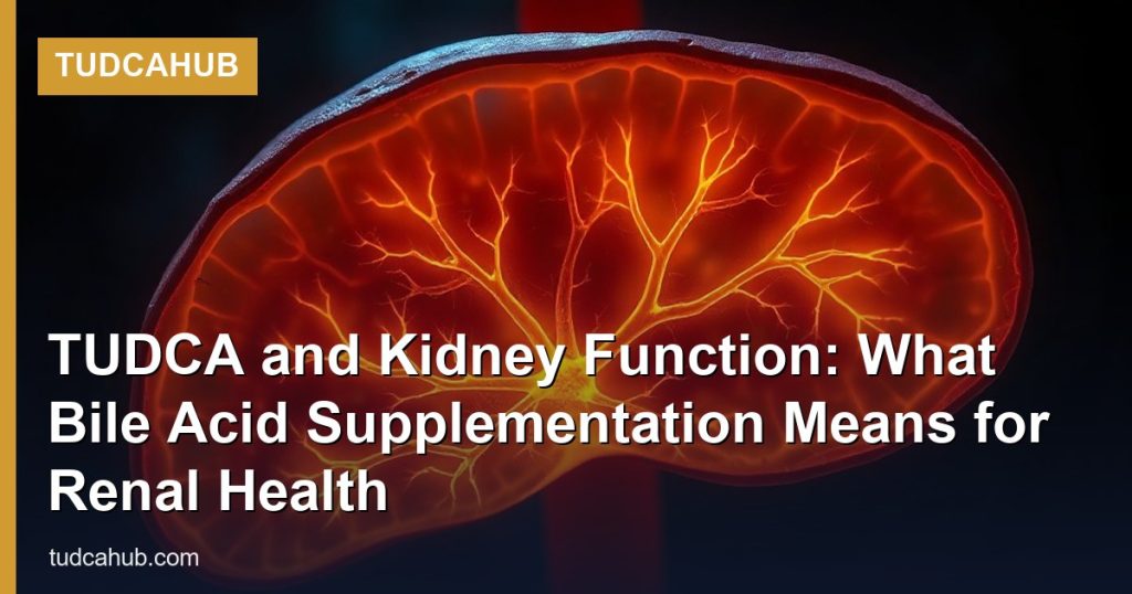TUDCA and Kidney Function: What Bile Acid Supplementation Means for Renal Health - TUDCAHub